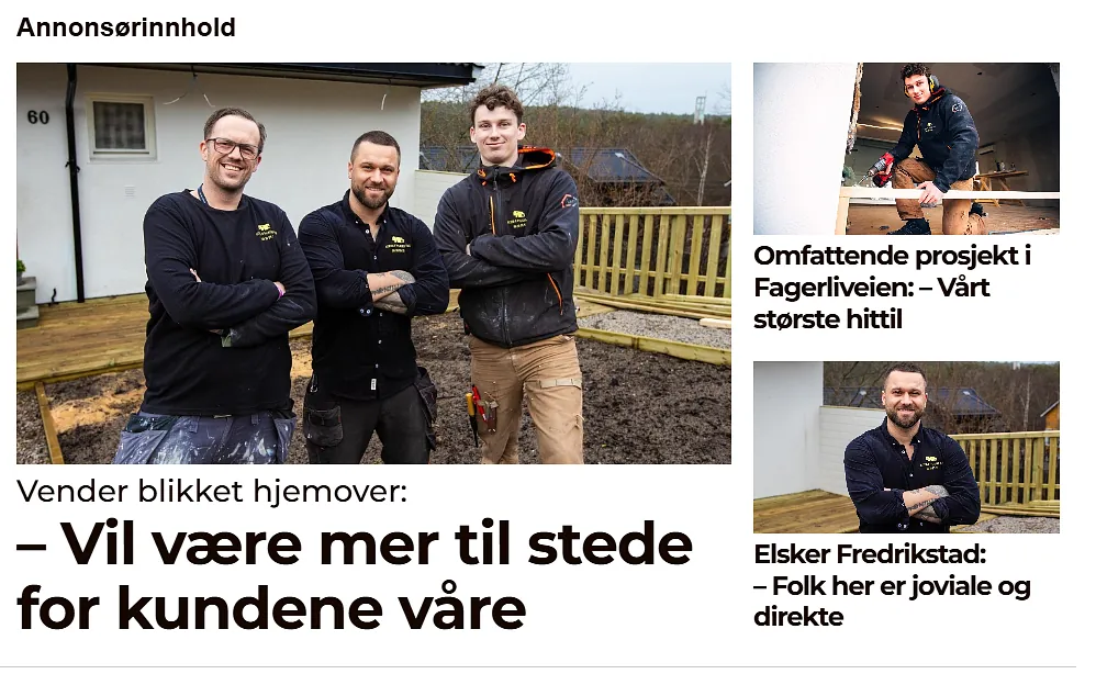 Utklipp fra nettavis